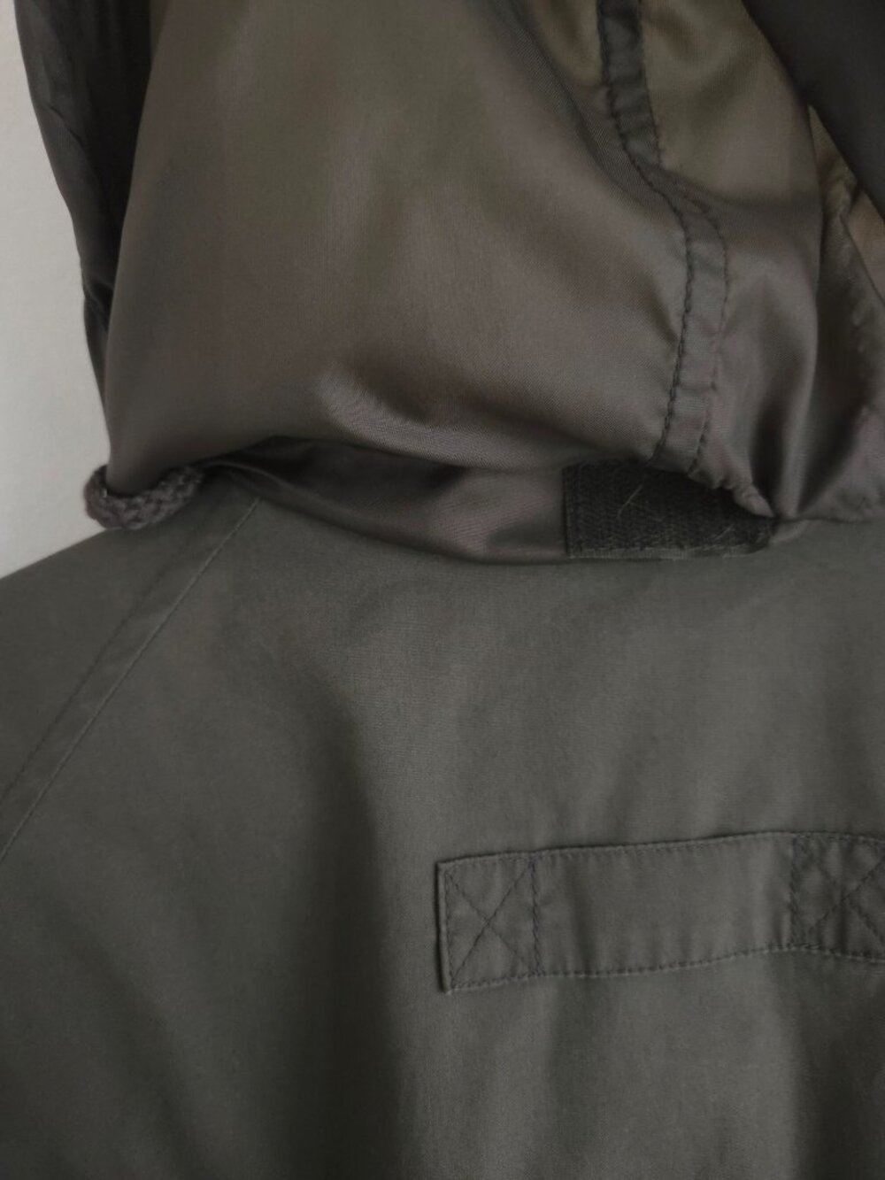 Vintage Retro Olive Green Lightweight Jacket - Picture 7 of 11